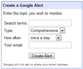 Google Alerts