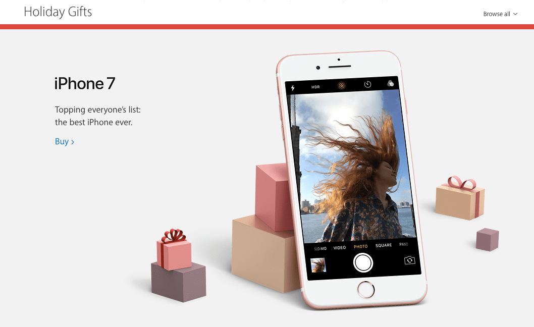 Apple gift guide increases ecommerce sales