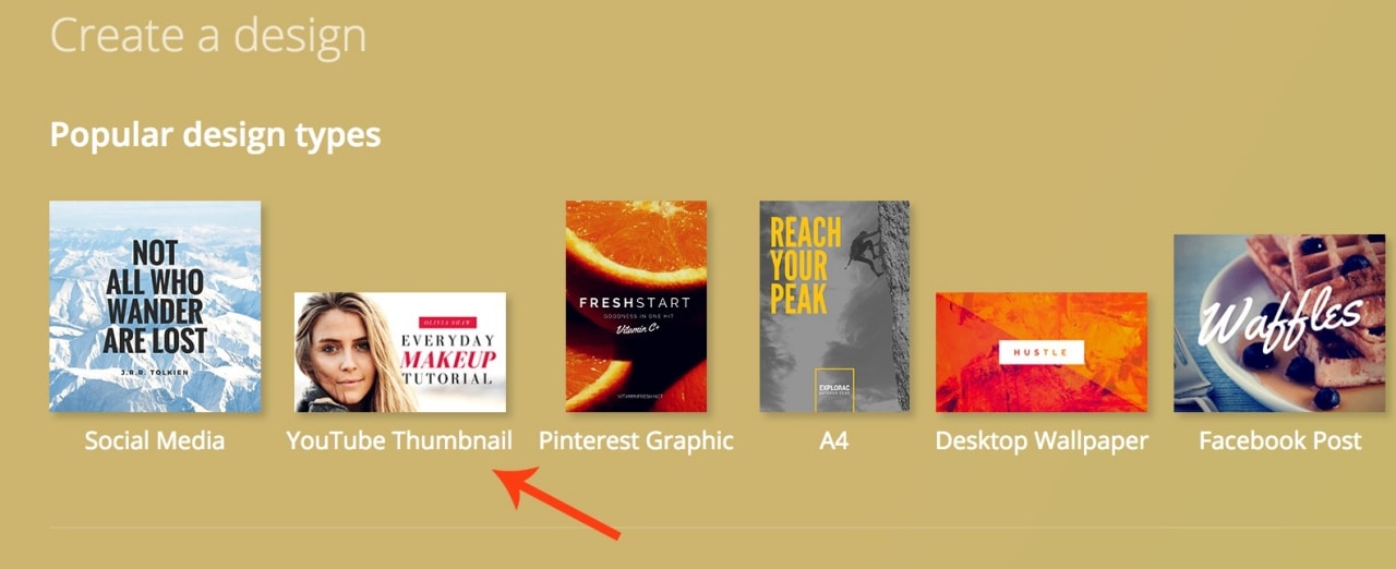 Design and create your own YouTube video thumbnail with Canva