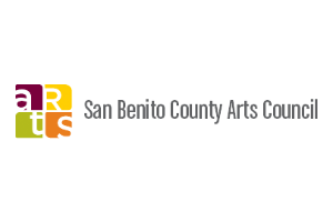 Logo for San Benito County Arts Council in Hollister, California
